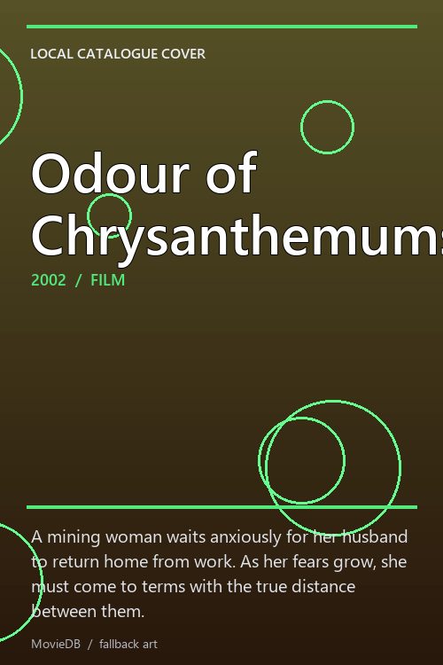 Odour of Chrysanthemums poster