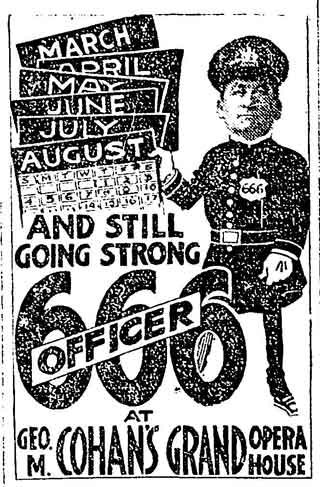 Officer 666 poster