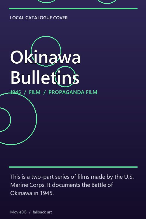 Okinawa Bulletins poster