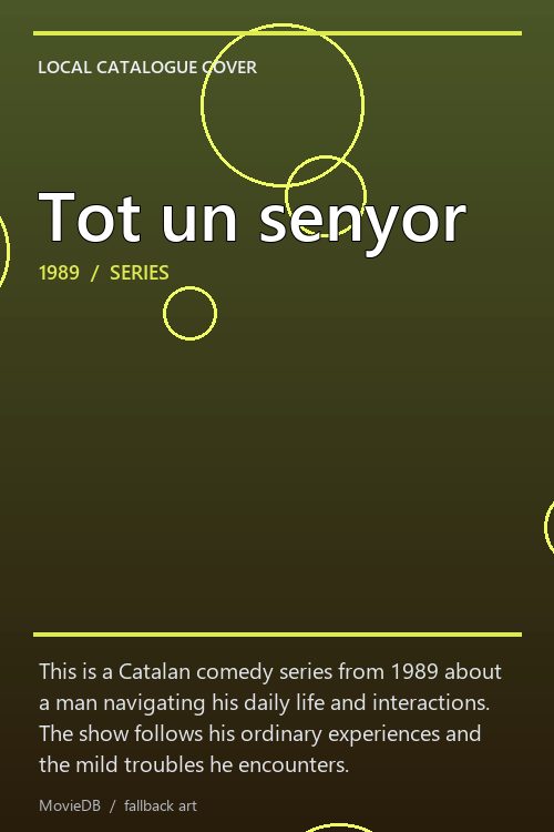 Tot un senyor poster