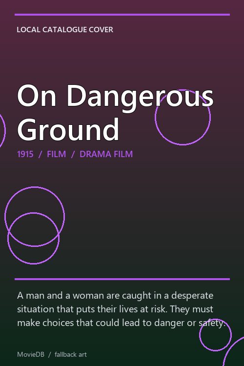 On Dangerous Ground poster