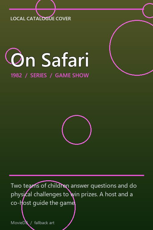 On Safari poster