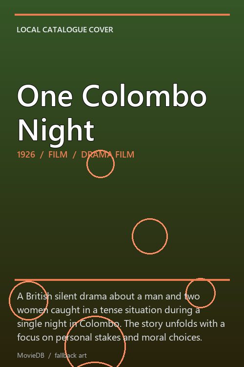 One Colombo Night poster