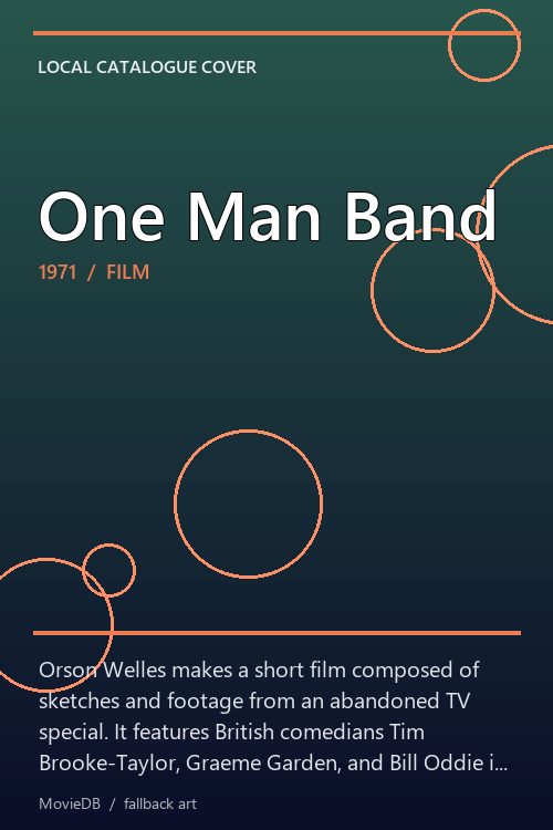 One Man Band poster