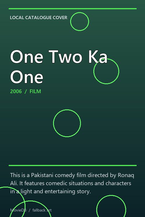 One Two Ka One poster