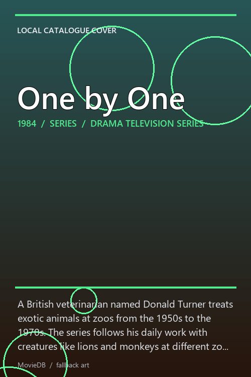 One by One poster