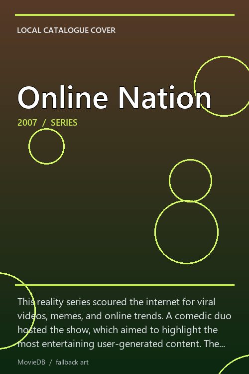 Online Nation poster