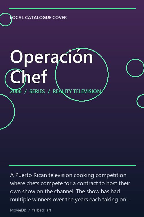 Operación Chef poster