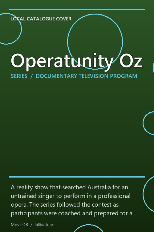 Operatunity Oz poster