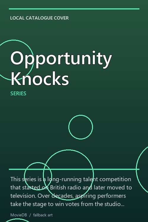 Opportunity Knocks poster
