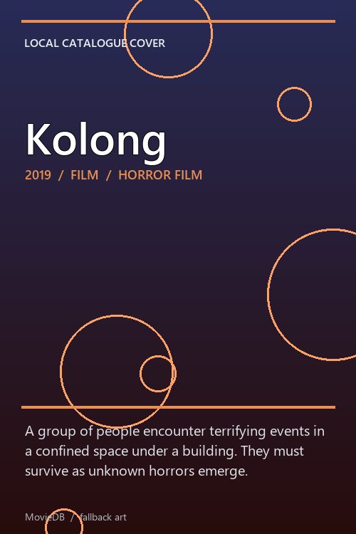 Kolong poster
