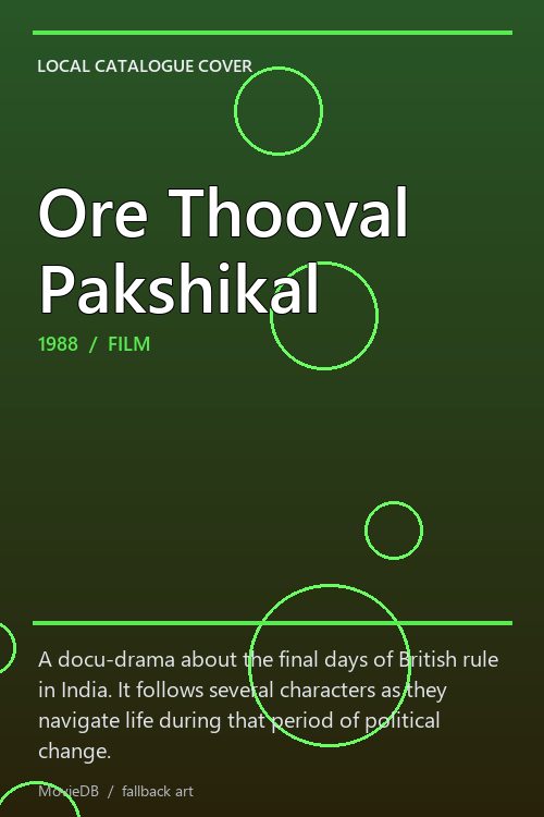 Ore Thooval Pakshikal poster