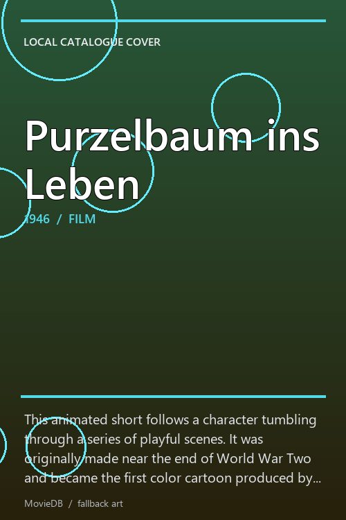 Purzelbaum ins Leben poster