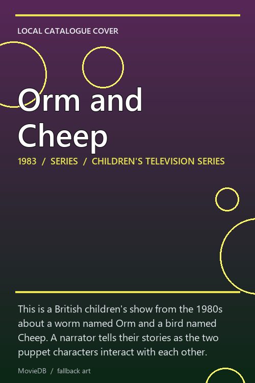 Orm and Cheep poster