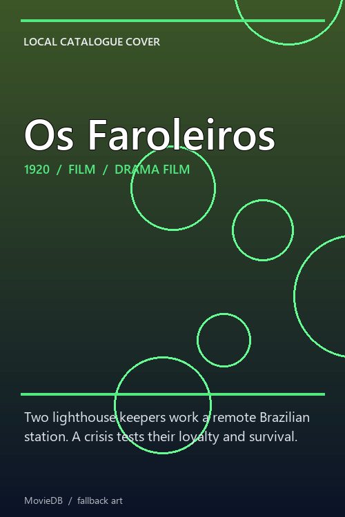 Os Faroleiros poster
