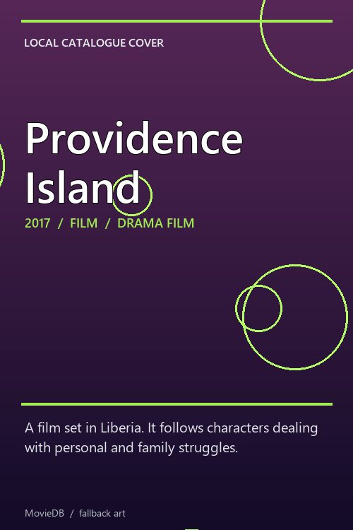 Providence Island poster
