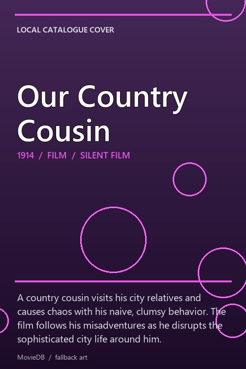 Our Country Cousin poster