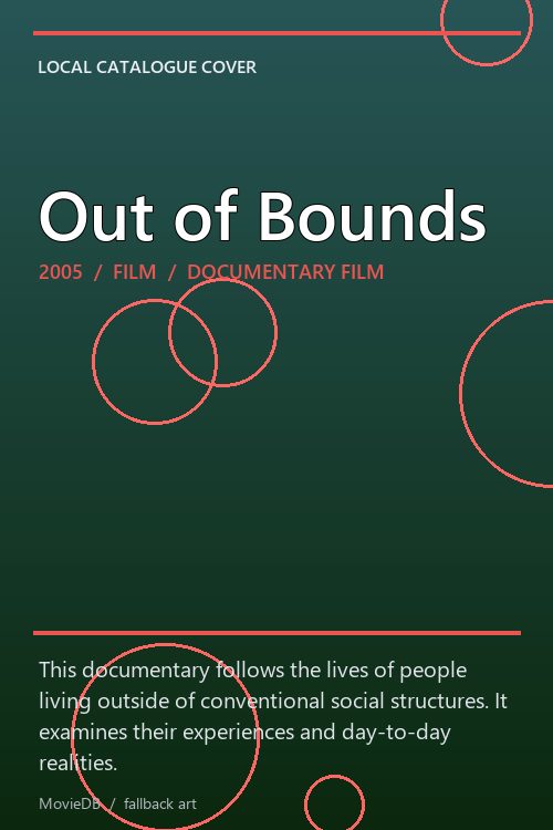 Out of Bounds poster