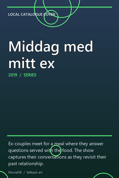 Middag med mitt ex poster