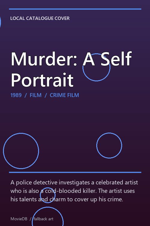 Murder: A Self Portrait poster