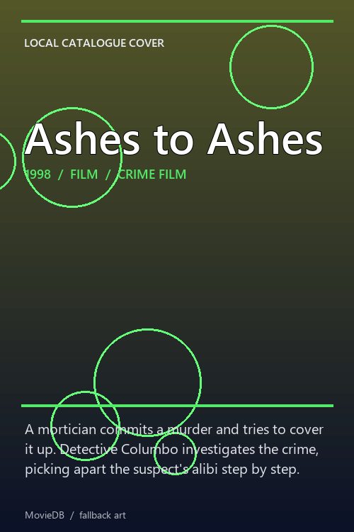 Ashes to Ashes poster