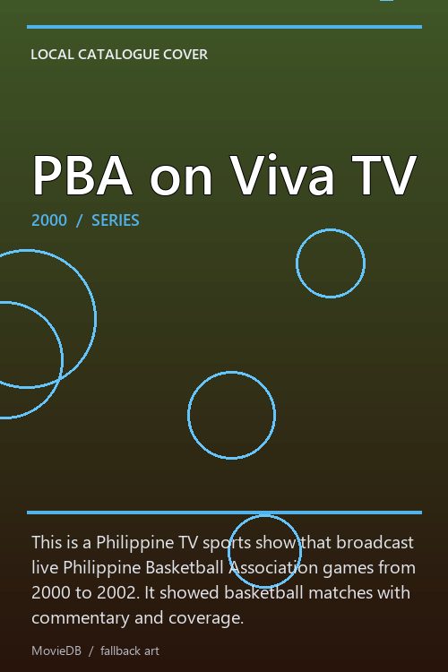 PBA on Viva TV poster