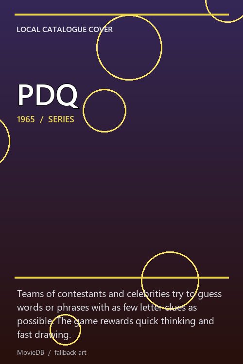 PDQ poster