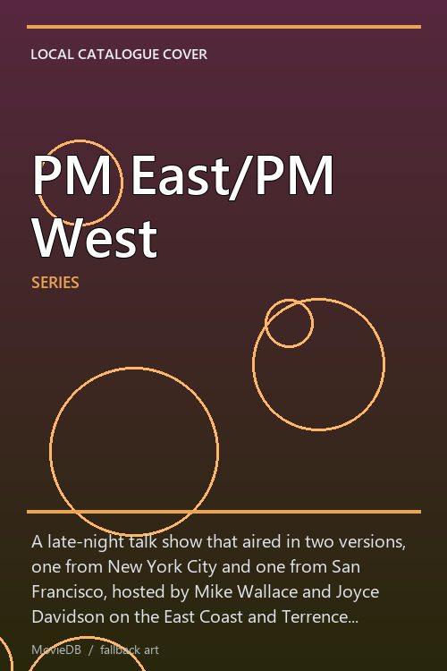 PM East/PM West poster