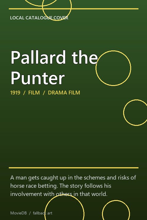 Pallard the Punter poster