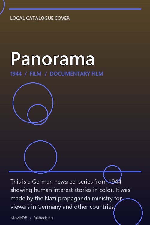 Panorama poster