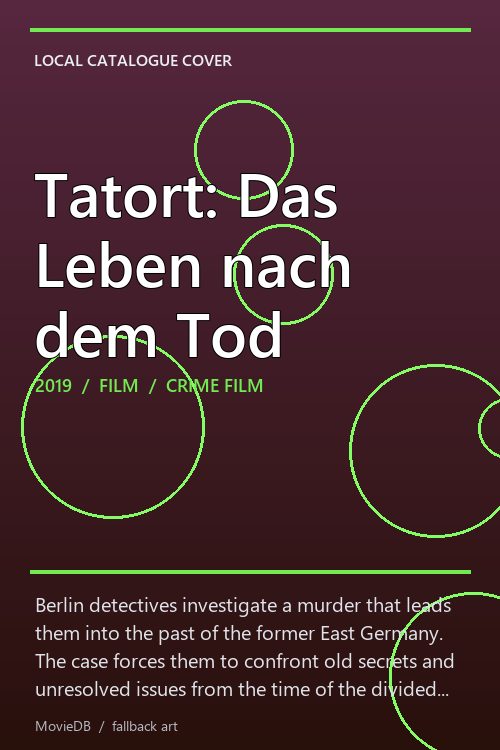 Tatort: Das Leben nach dem Tod poster