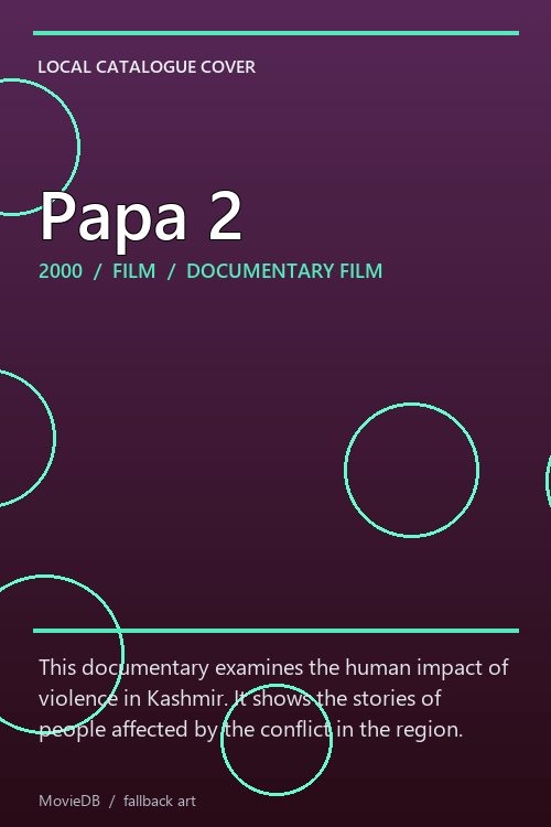 Papa 2 poster