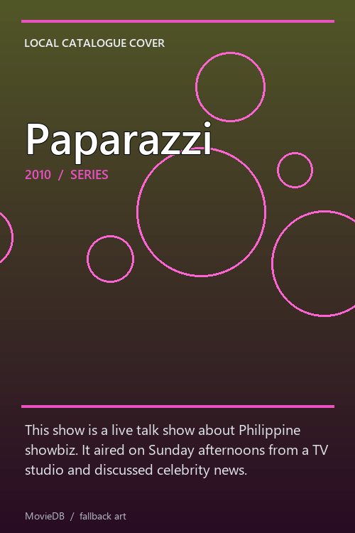 Paparazzi poster