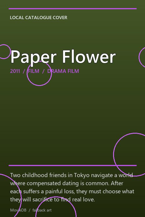 Paper Flower poster