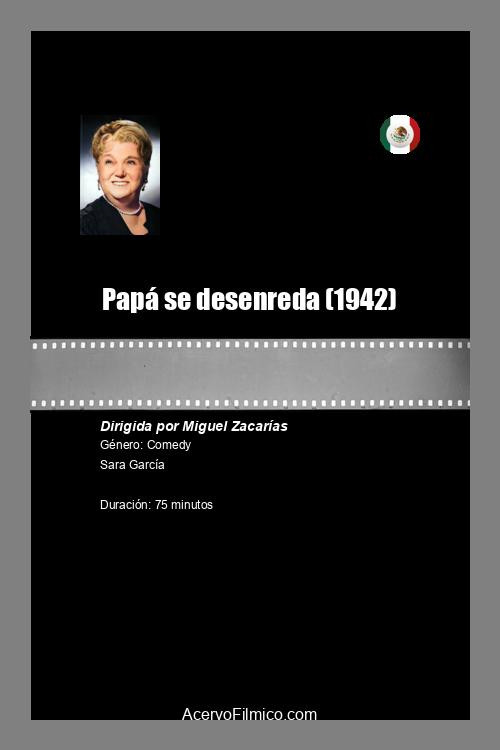 Papá se desenreda poster