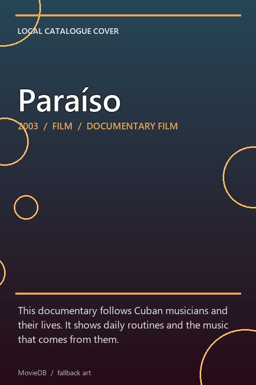 Paraíso poster