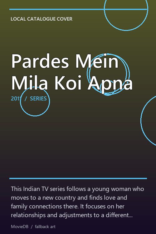 Pardes Mein Mila Koi Apna poster