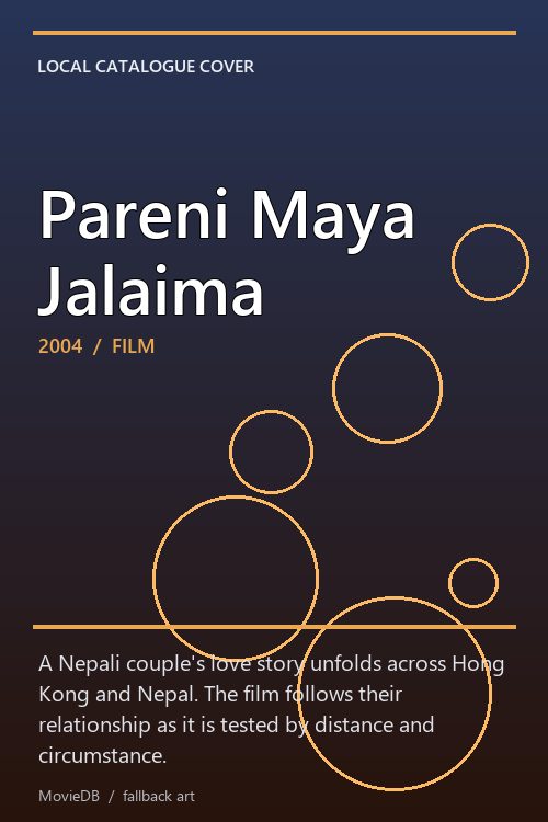 Pareni Maya Jalaima poster