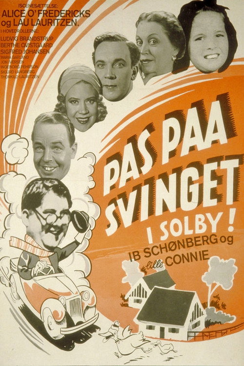 Pas på svinget i Solby poster