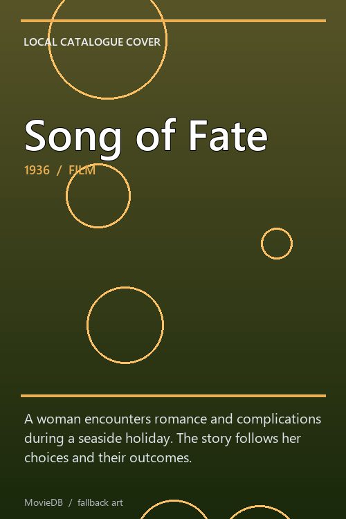 Song of Fate poster