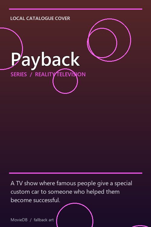 Payback poster