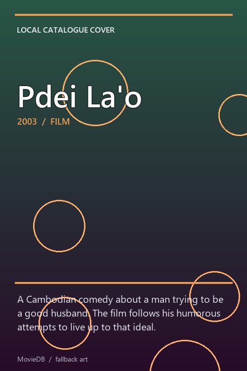 Pdei La'o poster