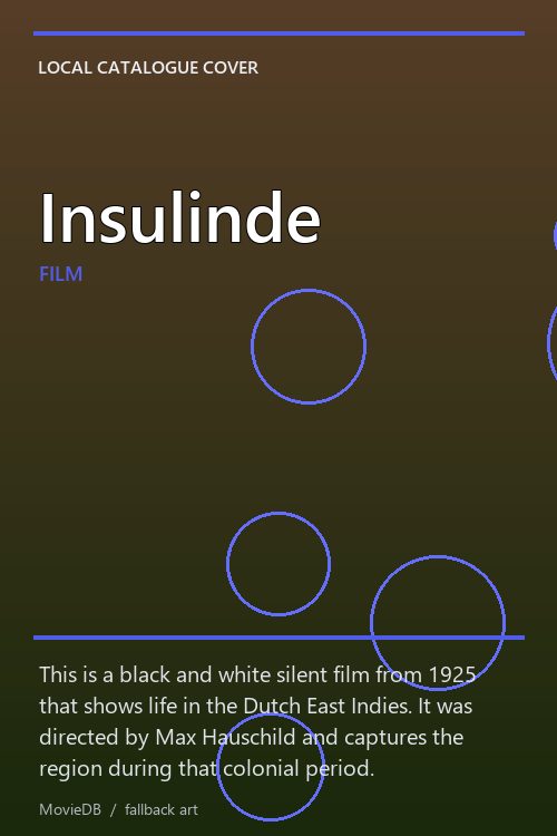 Insulinde poster