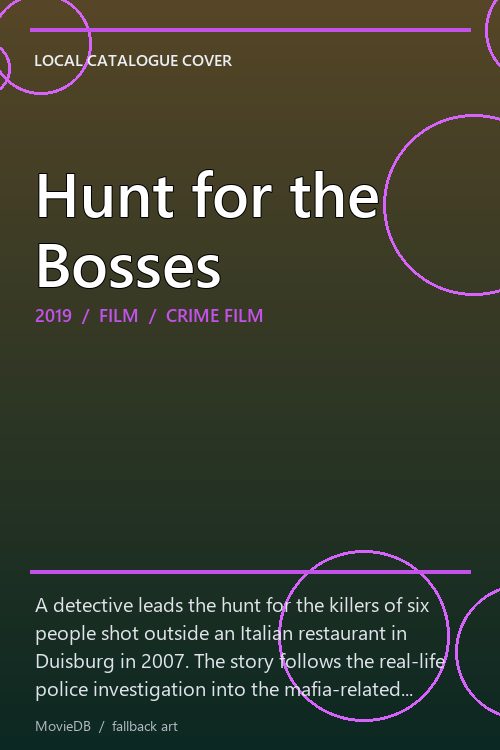 Hunt for the Bosses poster