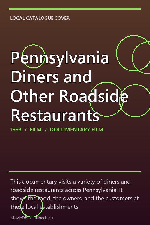 Pennsylvania Diners and Other Roadside Restaurants poster