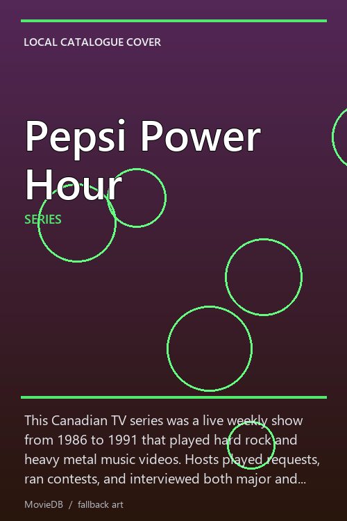 Pepsi Power Hour poster