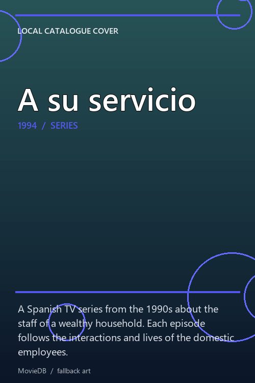 A su servicio poster