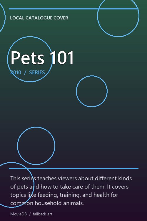 Pets 101 poster