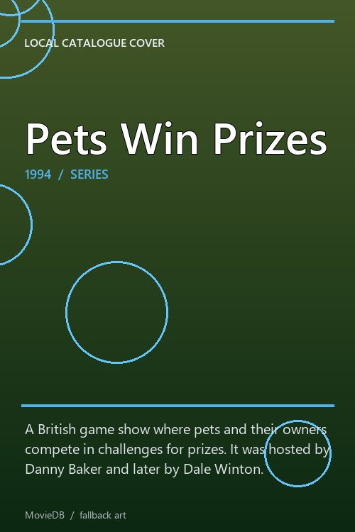 Pets Win Prizes poster