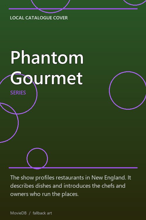 Phantom Gourmet poster